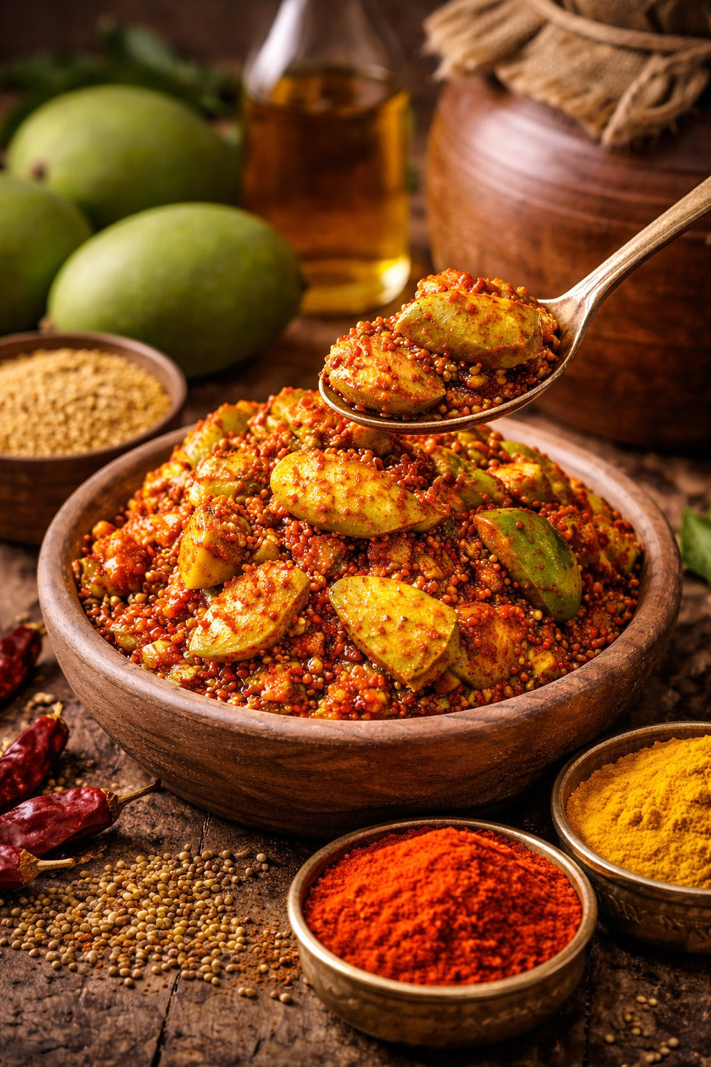 Traditional pickle making